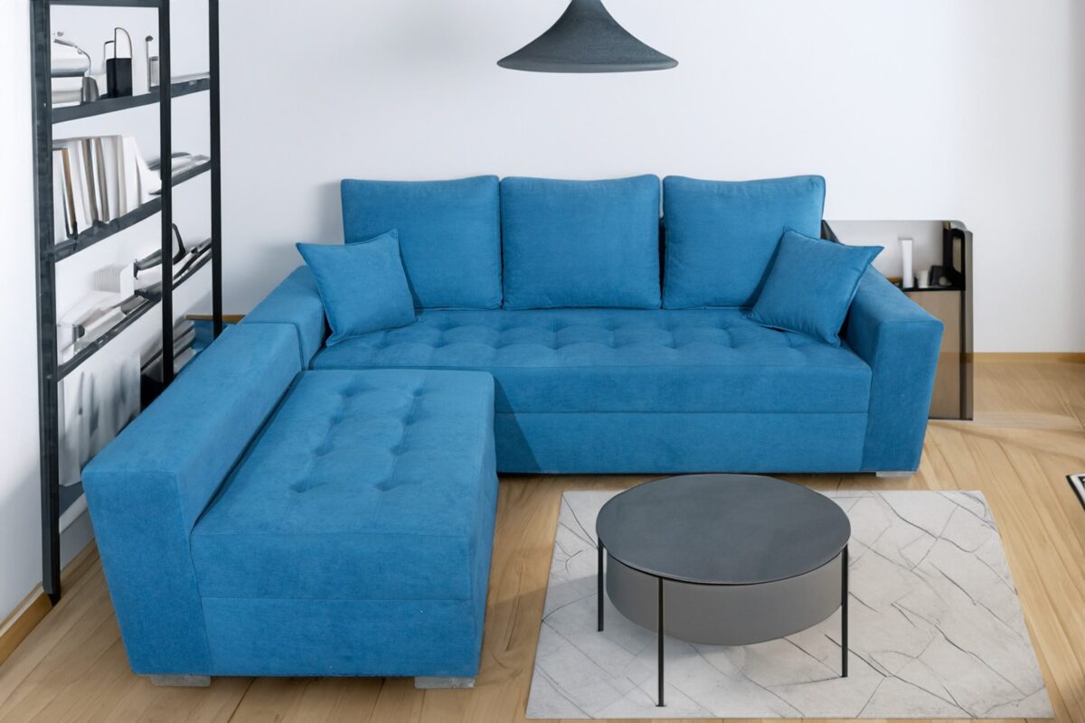 Leon Sofá Esquinero en venta en ciudad de santa fe a medida y tapizado a elección. Sofá Point Tienda de sillones en Santa Fe
